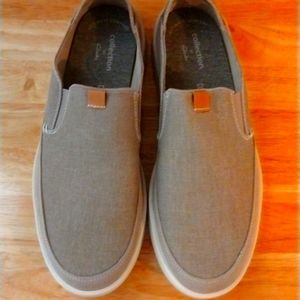 Mens Clark's slip on shoes